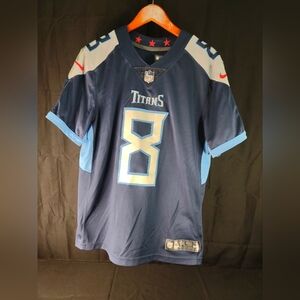 Large Nike Onfield Titans Mariota Jersey